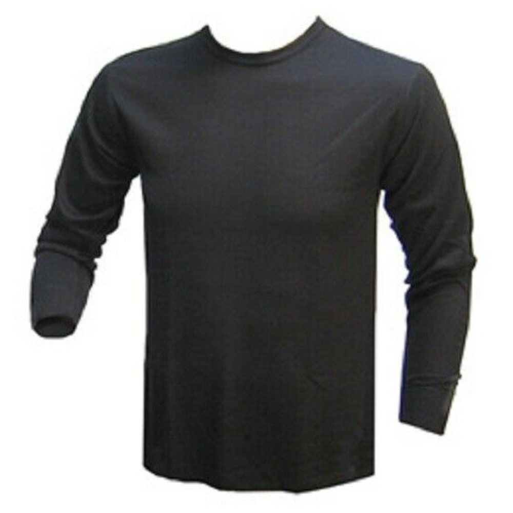 NEW Navy Blue Skinetics Thermal Underwear Crew Top
